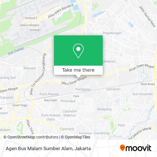 Agen Bus Malam Sumber Alam map