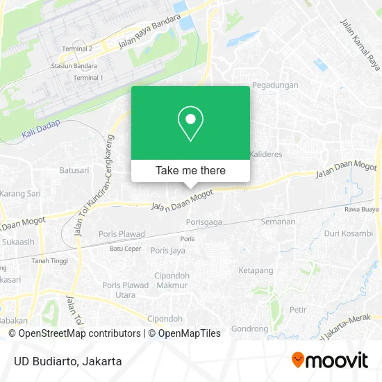 UD Budiarto map