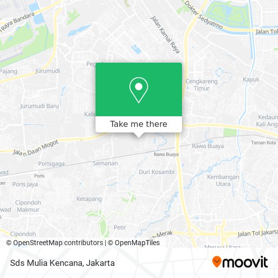 Sds Mulia Kencana map