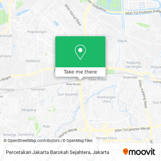 Percetakan Jakarta Barokah Sejahtera map