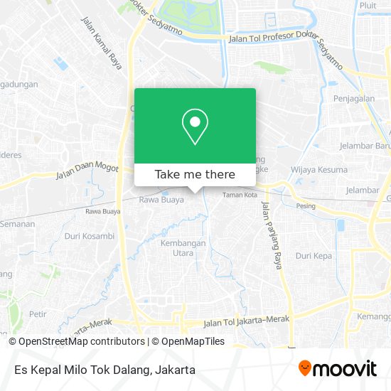 Es Kepal Milo Tok Dalang map