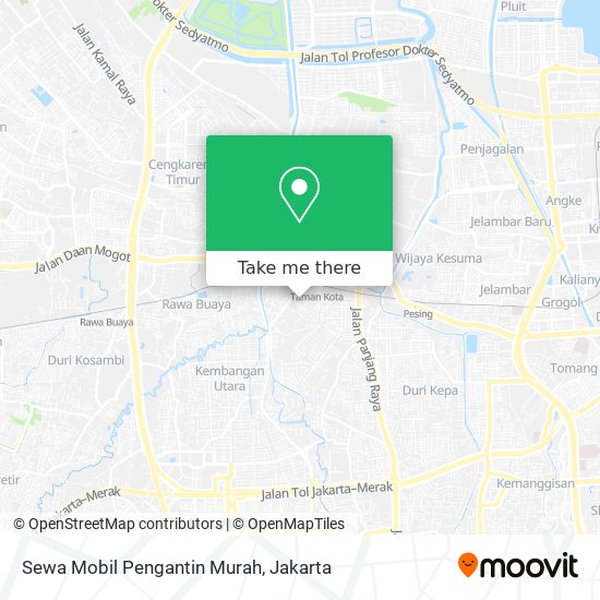 Sewa Mobil Pengantin Murah map