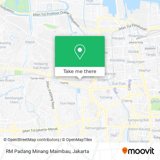 RM Padang Minang Maimbau map
