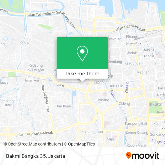 Bakmi Bangka 35 map