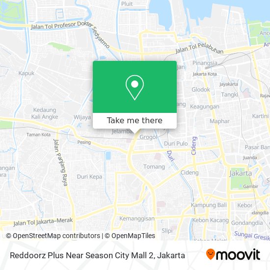 Reddoorz Plus Near Season City Mall 2 map