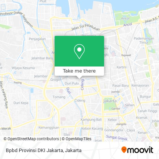 Bpbd Provinsi DKI Jakarta map