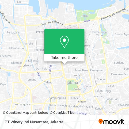 PT Winery Inti Nusantara map