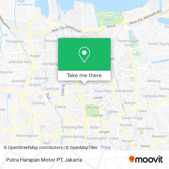 Putra Harapan Motor PT map