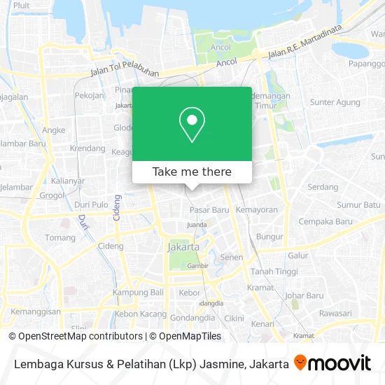 Lembaga Kursus & Pelatihan (Lkp) Jasmine map