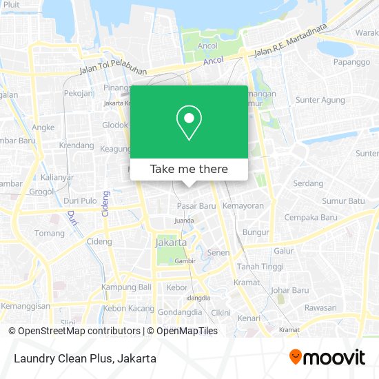 Laundry Clean Plus map