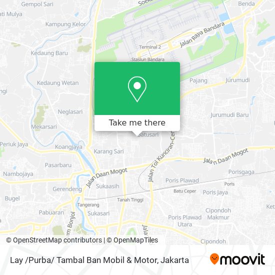 Lay /Purba/ Tambal Ban Mobil & Motor map