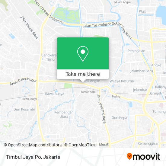 Timbul Jaya Po map