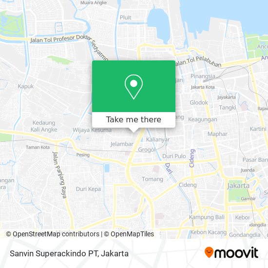 Sanvin Superackindo PT map