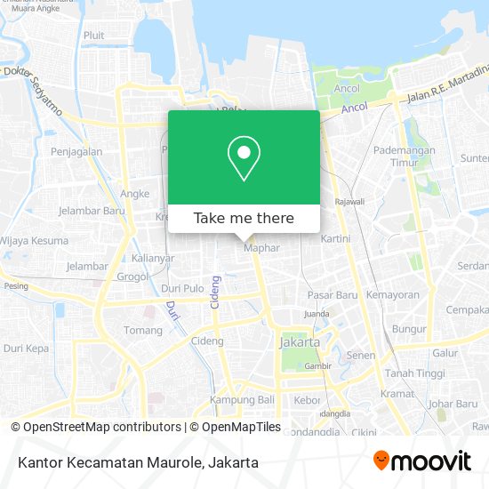 Kantor Kecamatan Maurole map