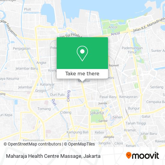 Maharaja Health Centre Massage map