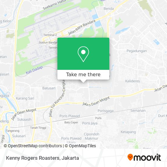 Kenny Rogers Roasters map