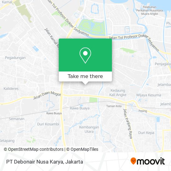 PT Debonair Nusa Karya map