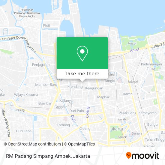 RM Padang Simpang Ampek map