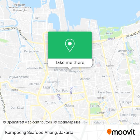 Kampoeng Seafood Ahong map