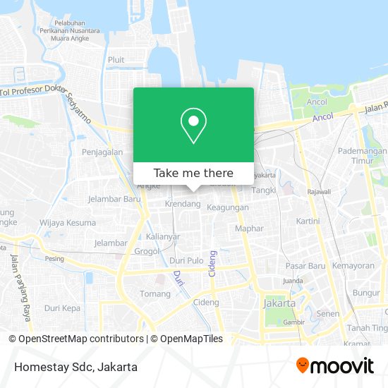 Homestay Sdc map