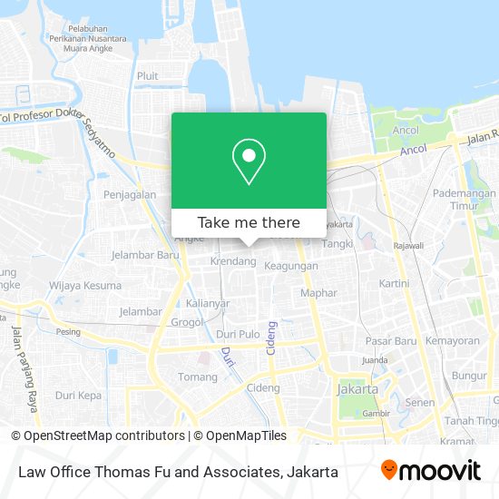 Law Office Thomas Fu and Associates map