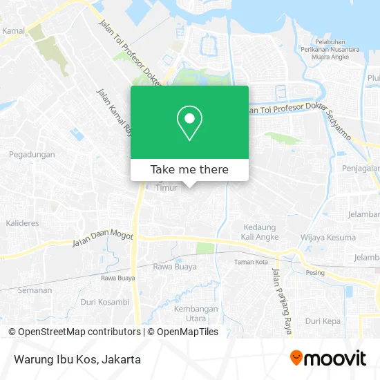 Warung Ibu Kos map