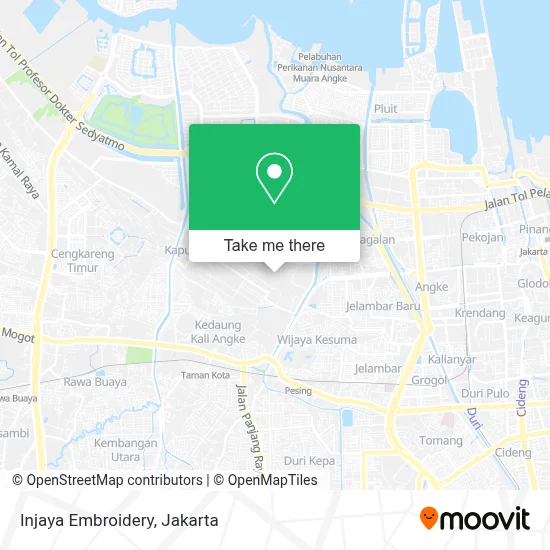 Injaya Embroidery map