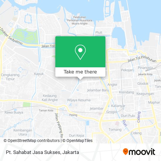 Pt. Sahabat Jasa Sukses map