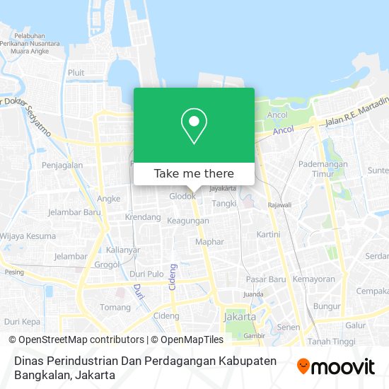 Dinas Perindustrian Dan Perdagangan Kabupaten Bangkalan map