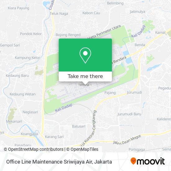 Office Line Maintenance Sriwijaya Air map