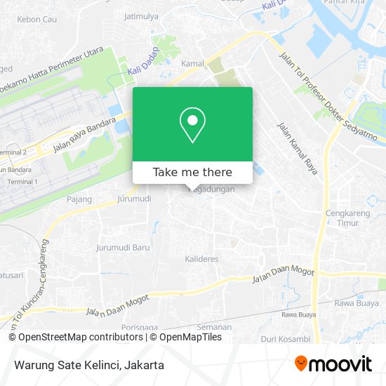 Warung Sate Kelinci map