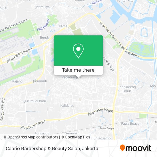 Caprio Barbershop & Beauty Salon map