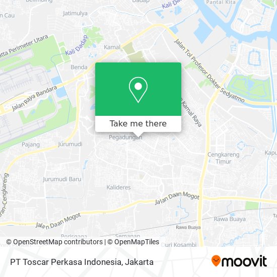 PT Toscar Perkasa Indonesia map