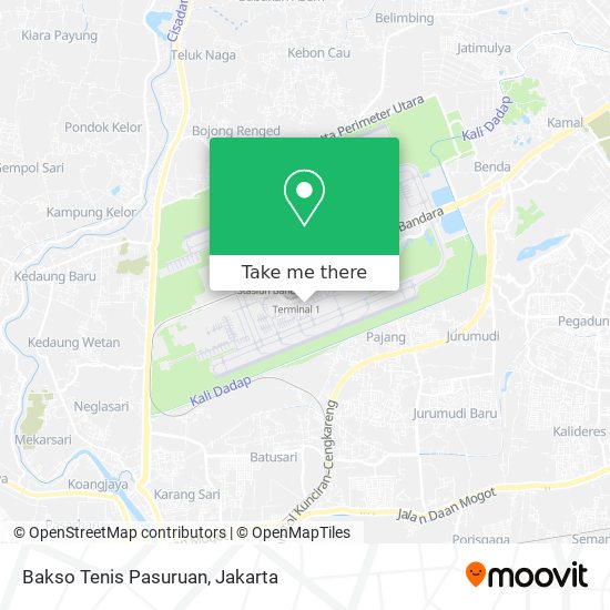 Bakso Tenis Pasuruan map