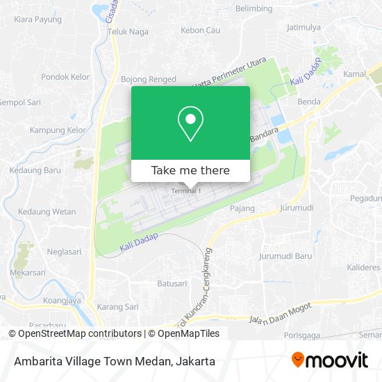 Ambarita Village Town Medan map