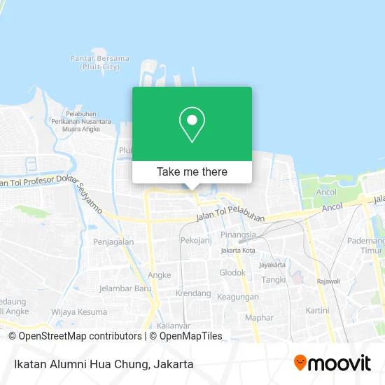 Ikatan Alumni Hua Chung map