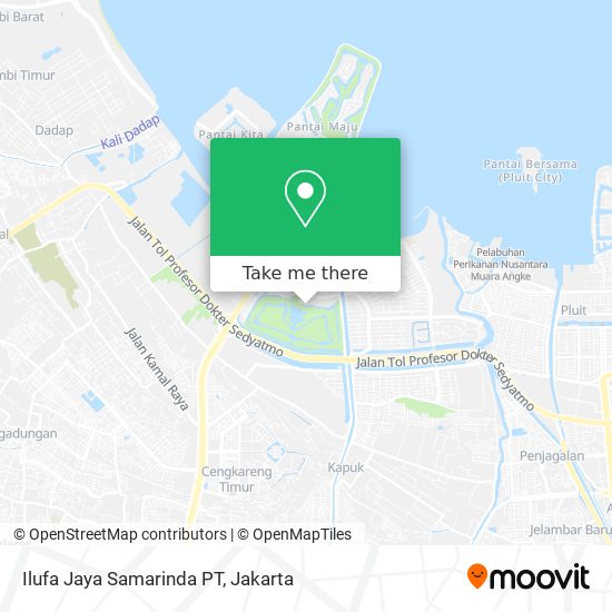 Ilufa Jaya Samarinda PT map