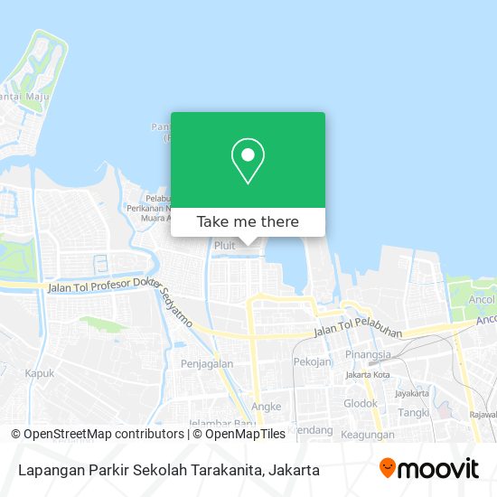 Lapangan Parkir Sekolah Tarakanita map