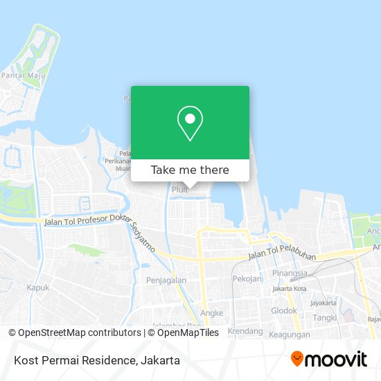 Kost Permai Residence map