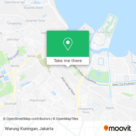 Warung Kuningan map