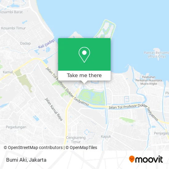 Bumi Aki map