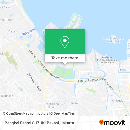 Bengkel Resmi SUZUKI Bekasi map