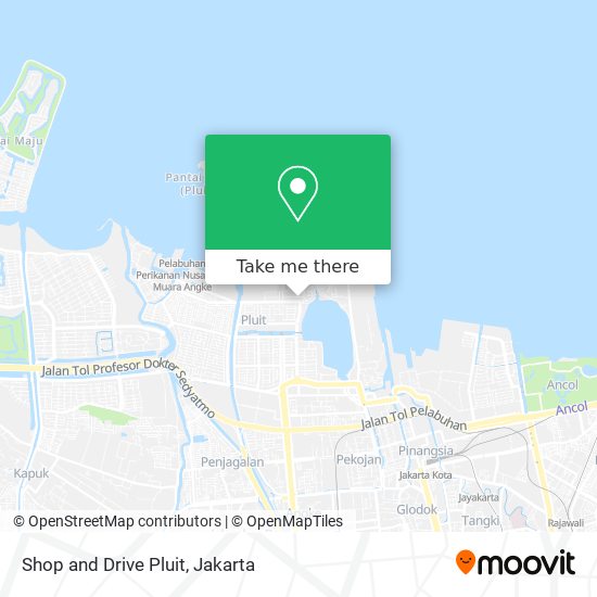 Shop and Drive Pluit map