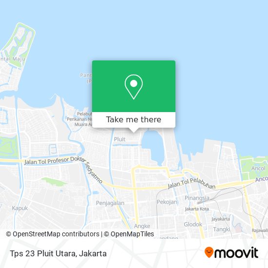 Tps 23 Pluit Utara map