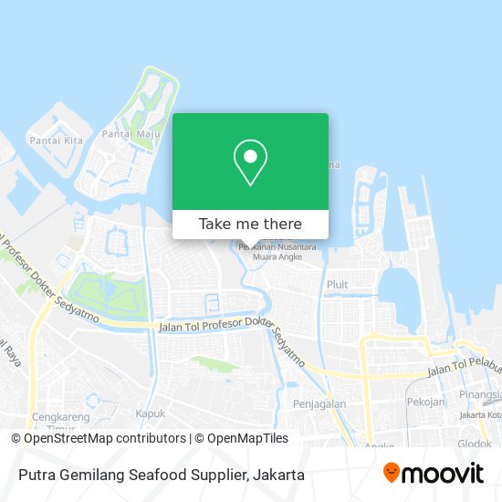 Putra Gemilang Seafood Supplier map