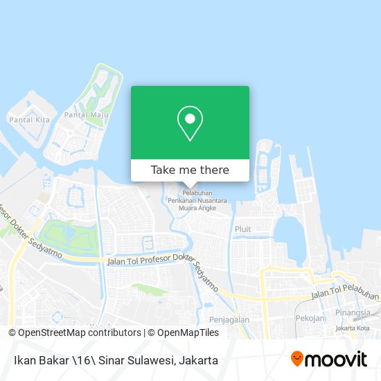 Ikan Bakar \16\ Sinar Sulawesi map