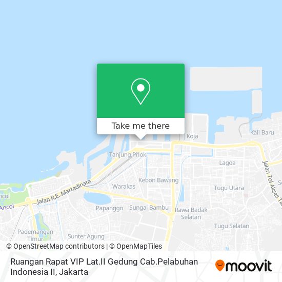 Ruangan Rapat VIP Lat.II Gedung Cab.Pelabuhan Indonesia II map