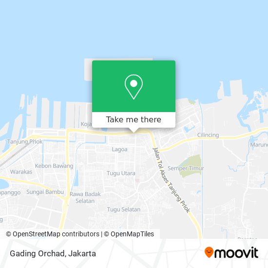 Gading Orchad map