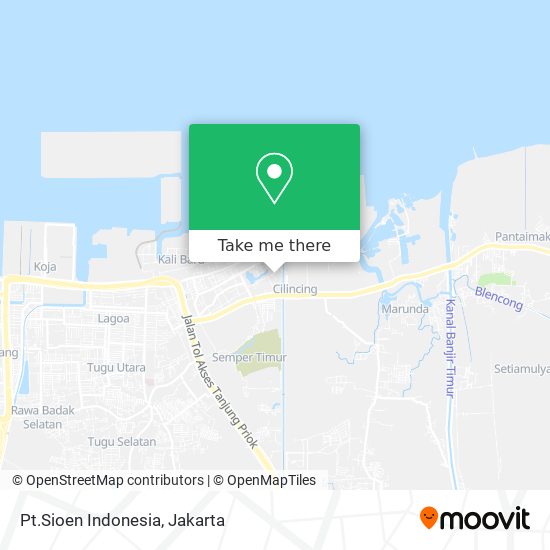 Pt.Sioen Indonesia map