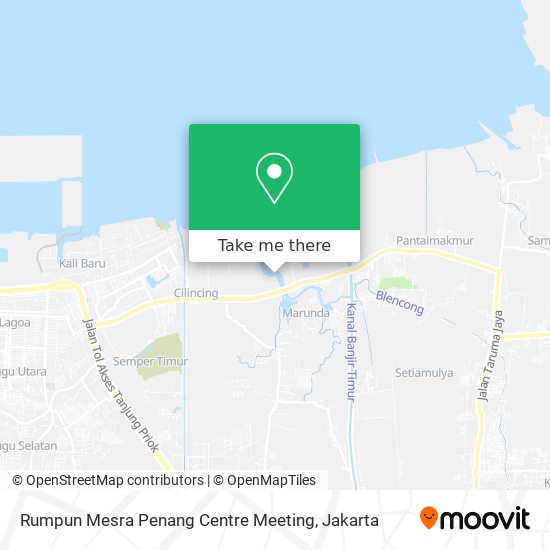 Rumpun Mesra Penang Centre Meeting map